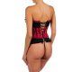 intimax corset ranger rojo VIBRASHOP