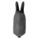 VIBRADORES SHOTS TOYS - POWER RABBIT G-SPOT FINGER BLACK VIBRASHOP