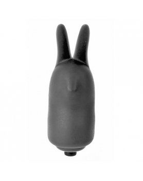 VIBRADORES SHOTS TOYS - POWER RABBIT G-SPOT FINGER BLACK VIBRASHOP