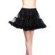 LEG AVENUE PETTICOAT COMPLEMENTO FALDA ENAGUA NEGRA VIBRASHOP