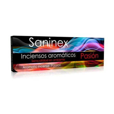 Vibrashop te trae ideas para ambientes para encuentros sexuales SANINEX INCIENSO AROMATICO PASION 20 STICKS