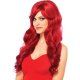 PELUCA LARGA ONDULADA EN ROJO WIGS VIBRASHOP