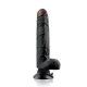 real feel deluxe vibrador num 7 negro VIBRASHOP