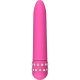 SUPERBE VIBRADOR FEMENINO ROSA CON DIAMANTES VIBRASHOP