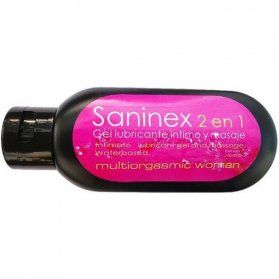 LUBRICANTE MULTIORGASMIC MUJER 2 EN 1 SANINEX VIBRASHOP