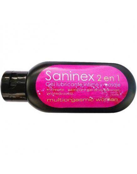 LUBRICANTE MULTIORGASMIC MUJER 2 EN 1 SANINEX VIBRASHOP