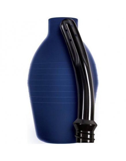 PLUG HINCHABLE PARA LA LIMPIEZA ÍNTIMA ANAL AZUL VIBRASHOP