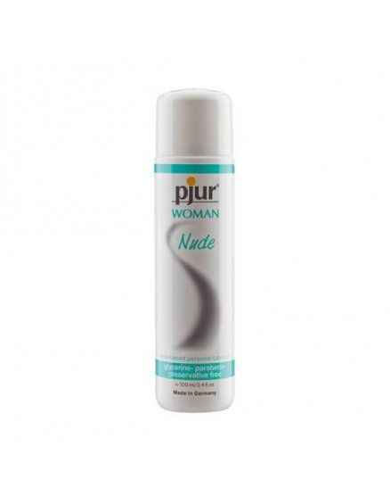 pjur woman nude lubricante base agua 100 ml VIBRASHOP