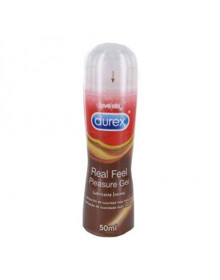 DUREX REAL FEEL PLEASURE GEL LUBRICANTE FEMENINO 50ML VIBRASHOP