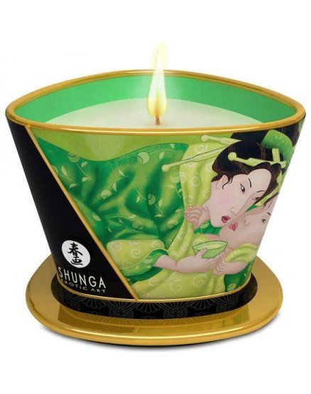 VELAS ERÓTICAS TÉ VERDE SHUNGA VIBRASHOP