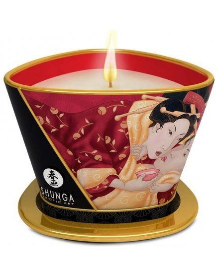 VELAS ERÓTICAS FRESA SHUNGA VIBRASHOP