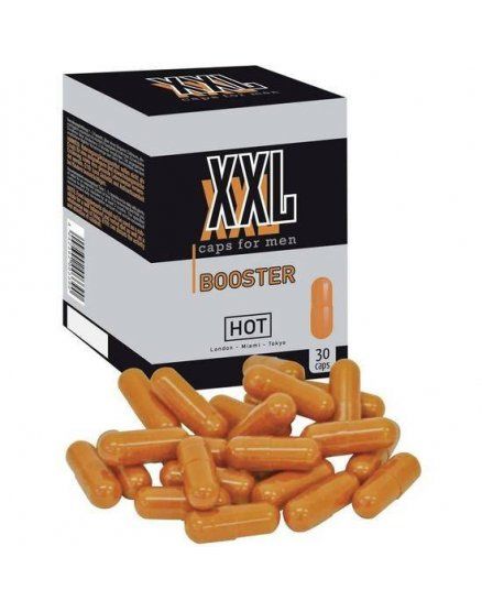 hot xxl capsulas refuerzo para hombre 30uds VIBRASHOP