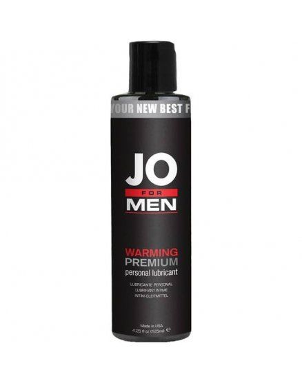 jo for men lubricante premium efecto calor 125 ml VIBRASHOP