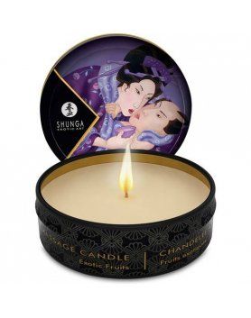 VELAS ERÓTICAS FRUTAS EXÓTICAS SHUNGA VIBRASHOP