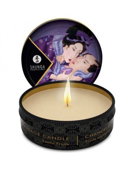 VELAS ERÓTICAS FRUTAS EXÓTICAS SHUNGA VIBRASHOP