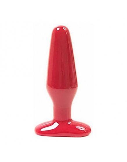 BUTPLUG ANAL MEDIANO ROJO VIBRASHOP