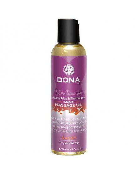 ACEITE MASAJES SASSY TROPICAL DONA VIBRASHOP