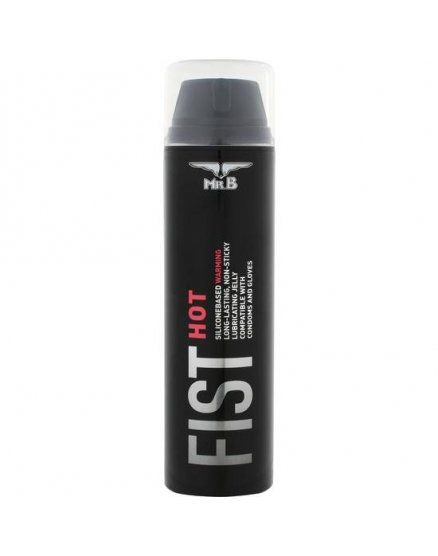 mister b fist lubricante silicona efecto calor 200 ml VIBRASHOP