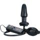 BUTPLUG HINCHABLE CON VIBRADOR NEGRO VIBRASHOP