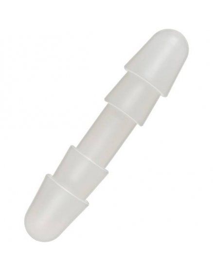 BUTPLUG DOBLE CONECTOR PARA ARNES BLANCO VIBRASHOP