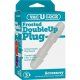 BUTPLUG DOBLE CONECTOR PARA ARNES BLANCO VIBRASHOP