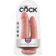 king cock pene realistico doble VIBRASHOP