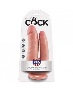 king cock pene realistico doble VIBRASHOP