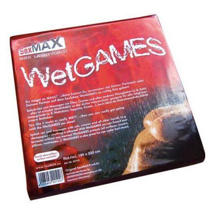 SEXMAX SÁBANA NEGRA DE PLÁSTICO