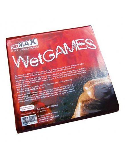 sexmax sábana negra de plástico VIBRASHOP