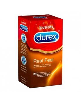 PRESERVATIVOS REAL FEEL DUREX VIBRASHOP