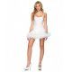 LEG AVENUE - VESTIDO ENAGUA BLANCO - VIBRASHOP