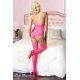 LEG AVENUE BODY DE ENCAJE Y MEDIAS ROSA VIBRASHOP