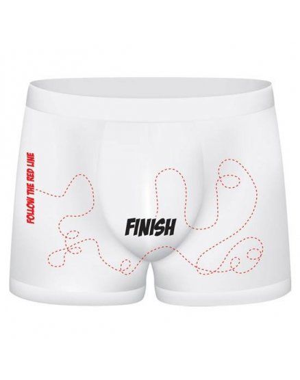 funny boxers finish blanco VIBRASHOP