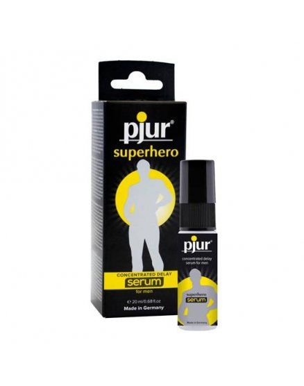 PJUR SUPERHERO SERUM GEL RETARDANTE CONCENTRADO 20 ML VIBRASHOP