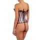 INTIMAX CORSET SATINADO CON ENTRELAZOS ROSA VIBRASHOP