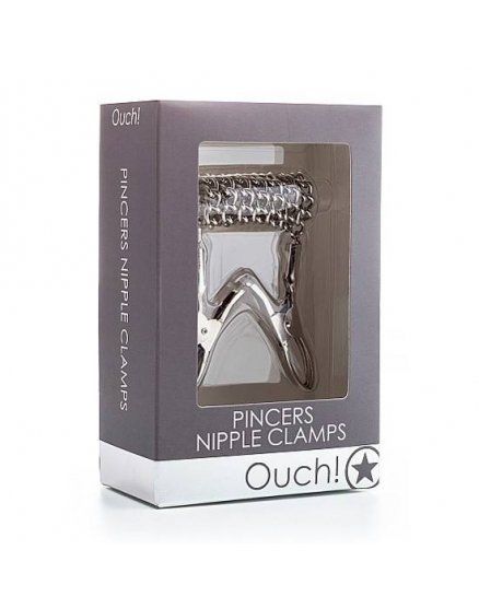 OUCH PINZAS PARA PEZONES EN METAL VIBRASHOP