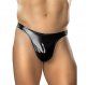 MALE POWER TANGA EFECTO LATEX NEGRO