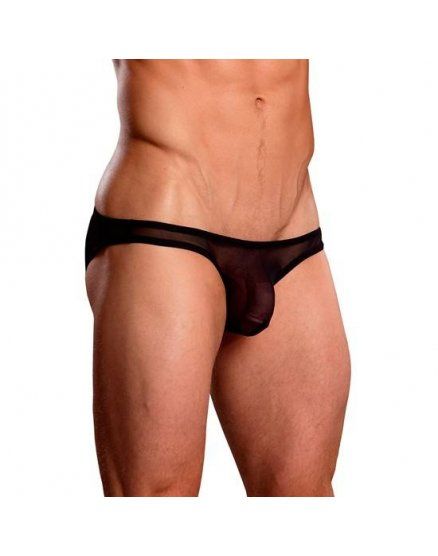 male power bikini negro transparencias VIBRASHOP