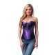 INTIMAX CORSET SATINADO CON ENCAJES MORADO VIBRASHOP