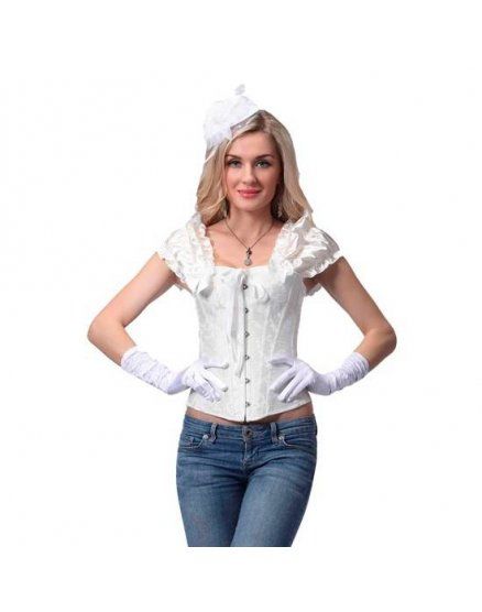 intimax angeles corset blanco VIBRASHOP
