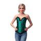 INTIMAX CORSET DE FLORES EN RELIEVE VERDE VIBRASHOP