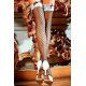 MEDIAS EN MALLA ROMBOS NEGRA DREAMS HOSIERY VIBRASHOP