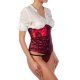 intimax underbust davinia rojo VIBRASHOP