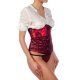 intimax underbust davinia rojo VIBRASHOP