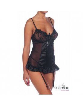 INTIMAX BODY LENCERIA EROTICA NEGRO VIBRASHOP