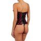 intimax corset valquiria rojo VIBRASHOP