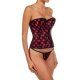 intimax corset valquiria rojo VIBRASHOP