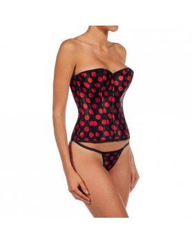 intimax corset valquiria rojo VIBRASHOP