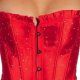 intimax corset aradia rojo VIBRASHOP