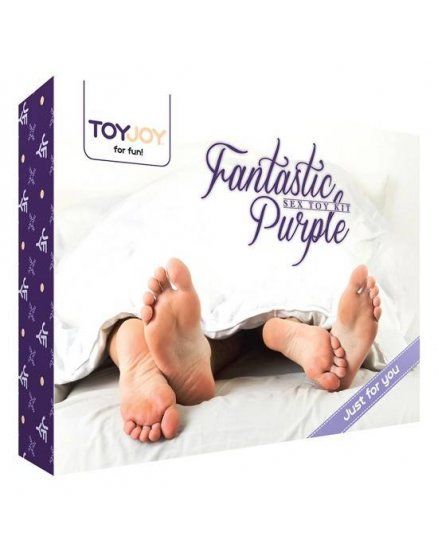 fantastic purple kit de juguetes sexuales VIBRASHOP
